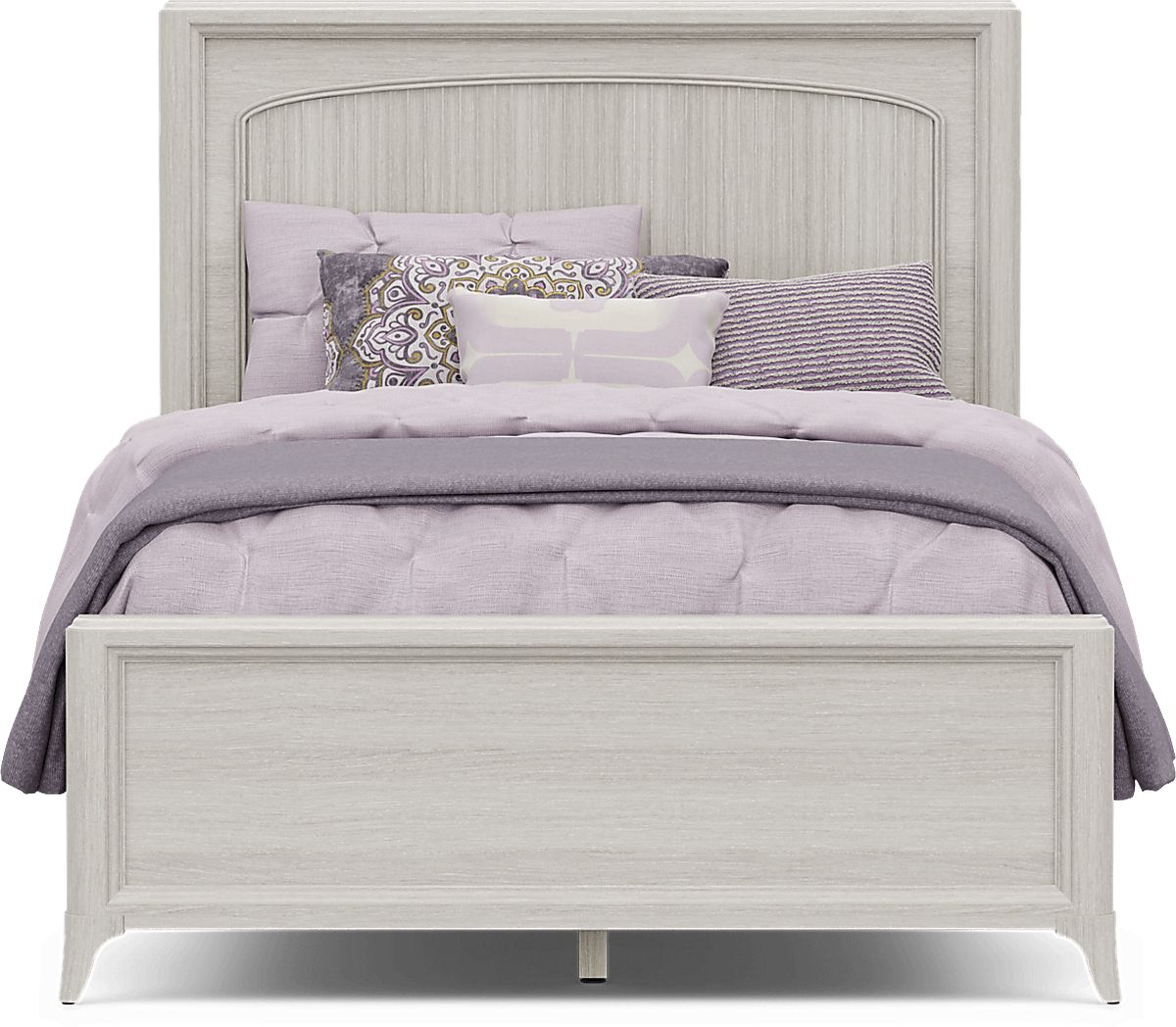 Regen Vivien 5 Pc Wirebrush Gray Full Bedroom Set With Dresser, Full ...