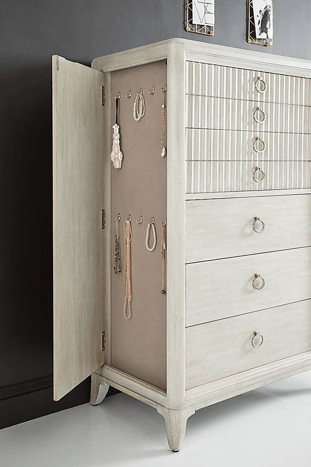 Kids Vivien Wirebrush Gray Chest - Thumbnail - Image 3