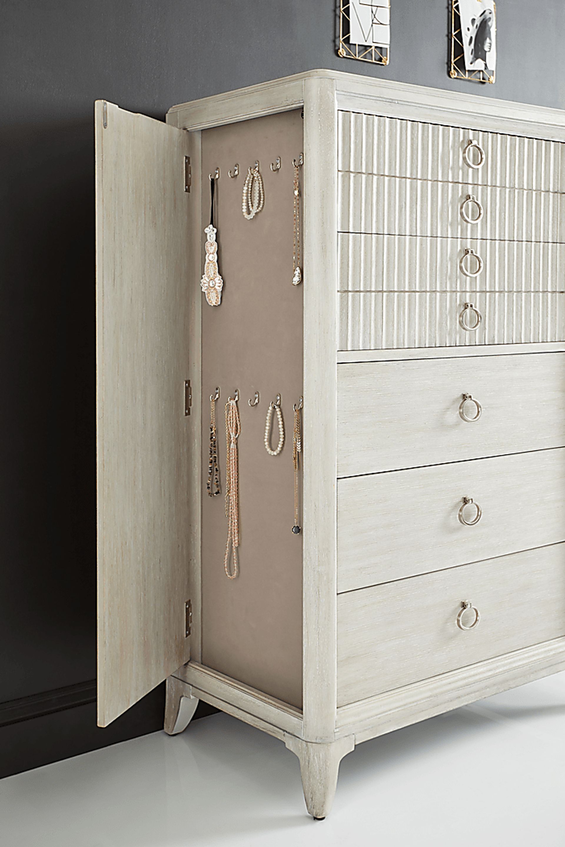 Kids Vivien Wirebrush Gray Chest - Image 3