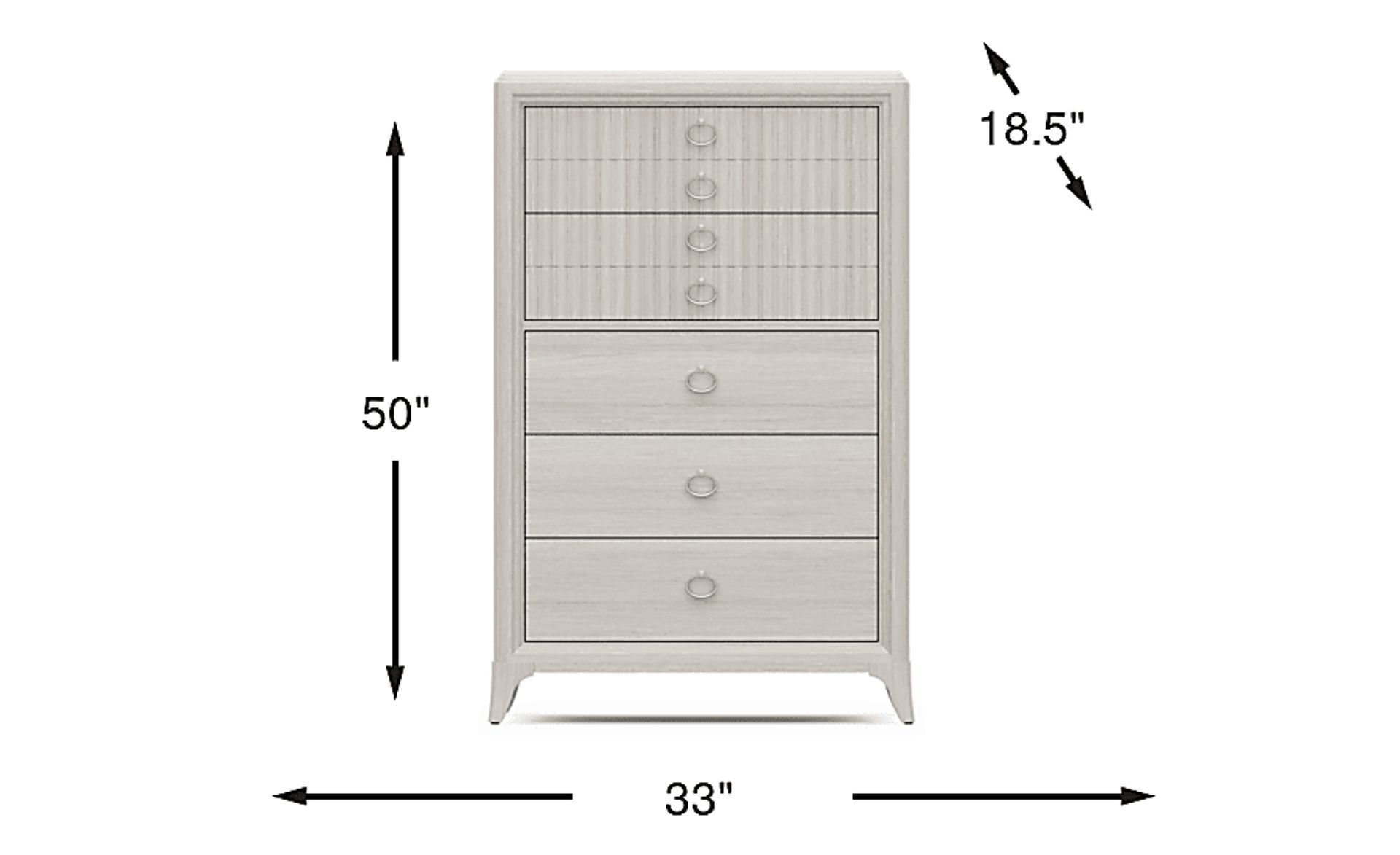 Dimension Image. Please refer to the Dimension Tab on this page for dimension details.