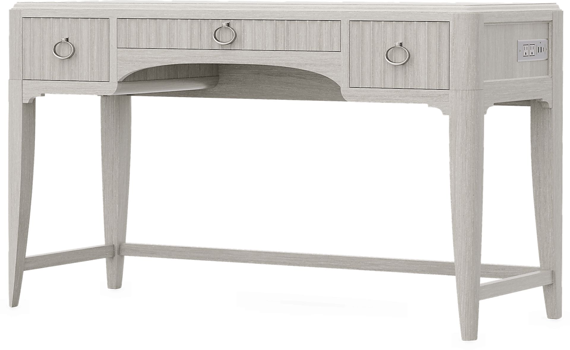 Kids Vivien Wirebrush Gray Desk - Image 3
