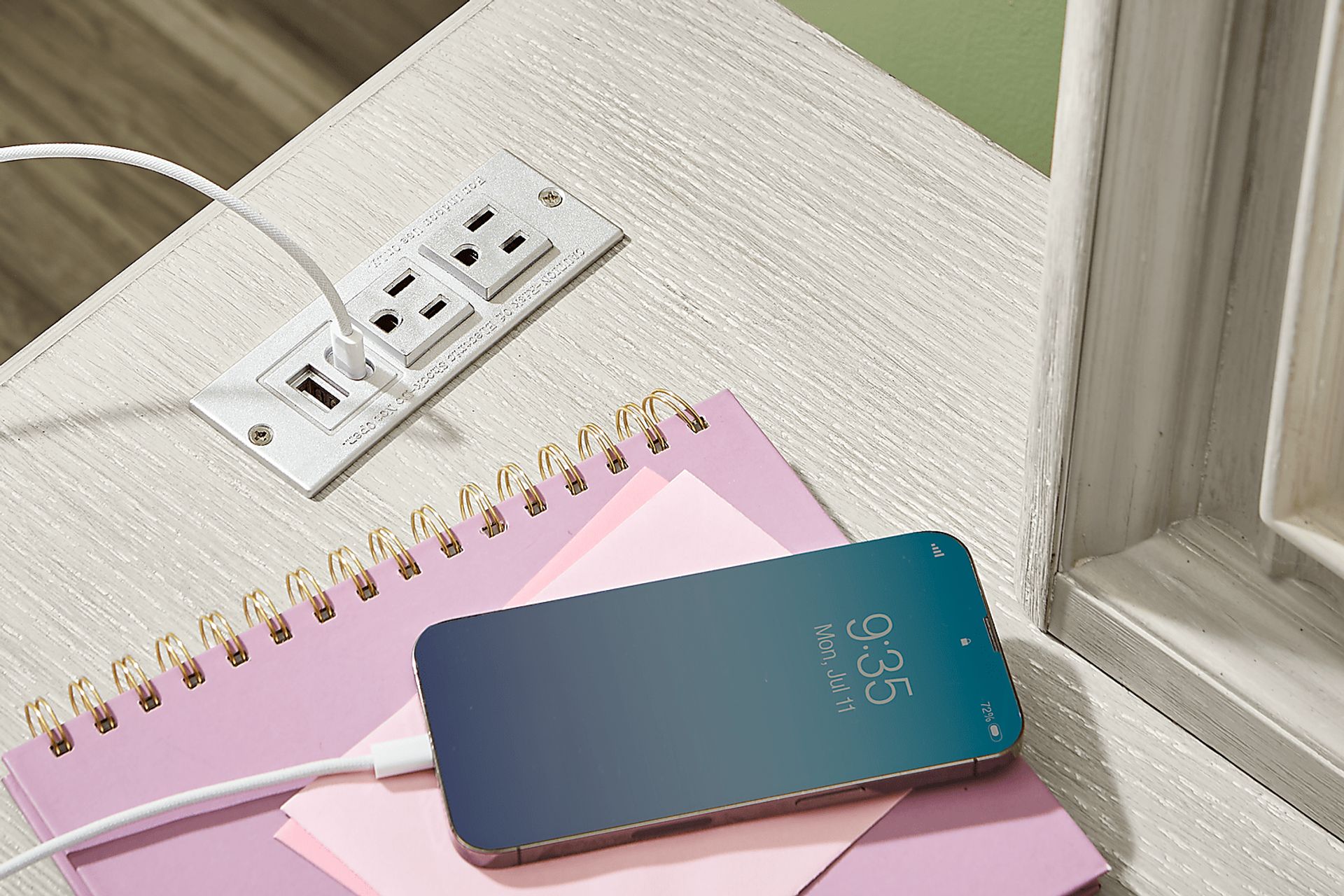 Kids Vivien Wirebrush Gray Dresser - Image 7