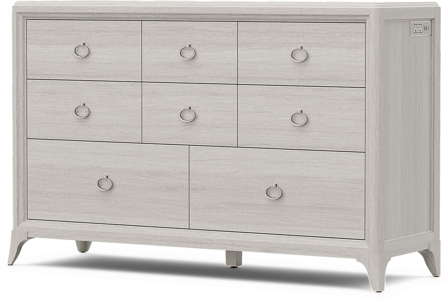 Kids Vivien Wirebrush Gray Dresser