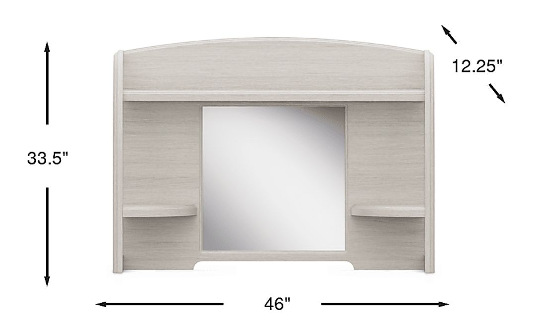Kids Vivien Wirebrush Gray Hutch