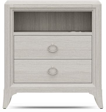 Kids Vivien Wirebrush Gray Nightstand