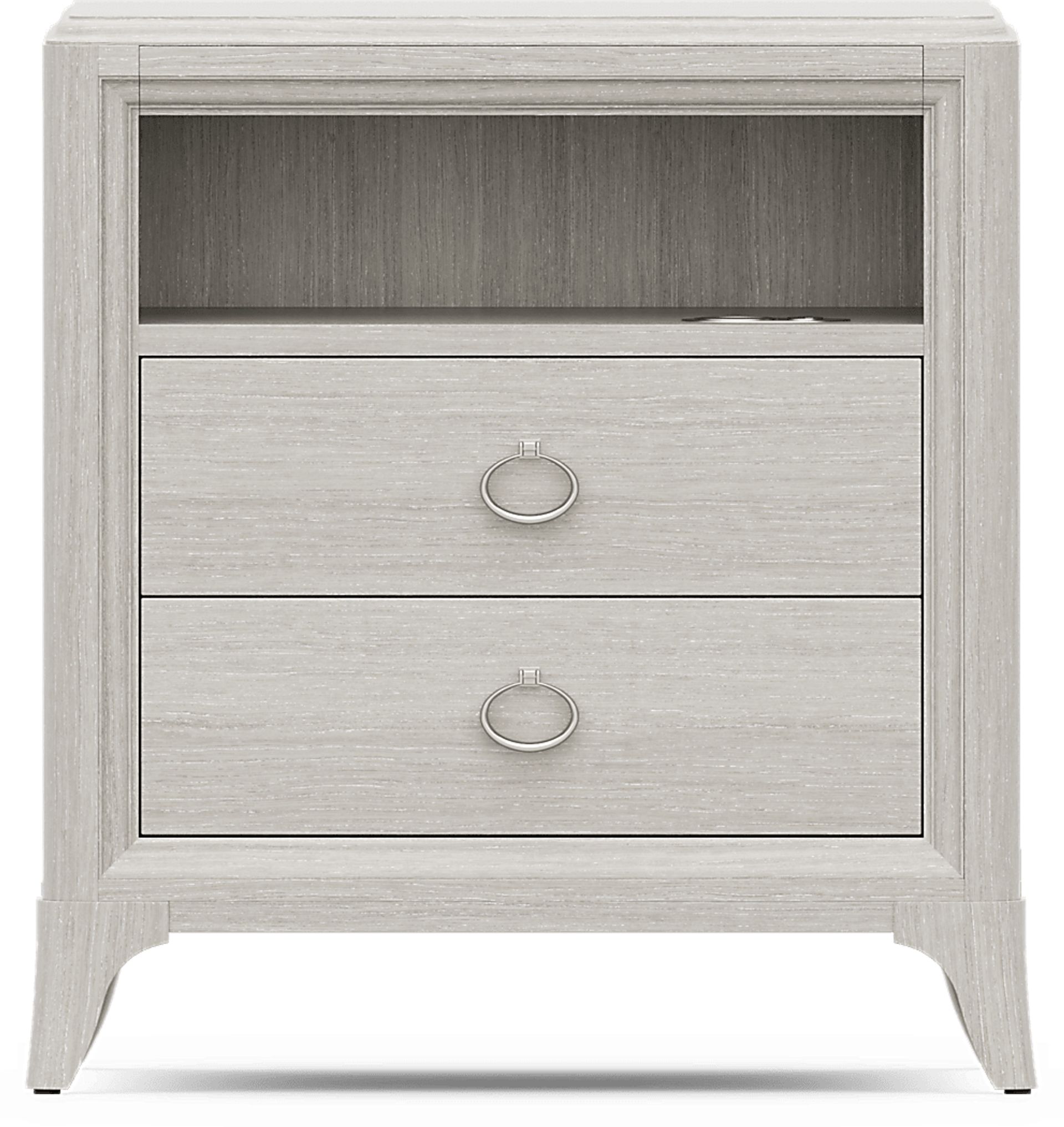 Kids Vivien Wirebrush Gray Nightstand - Image 1