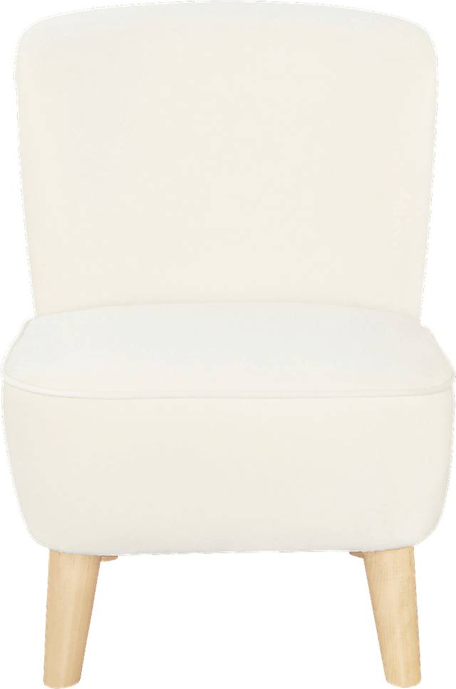 Kids Vonny Almond Accent Chair - Thumbnail - Image 2