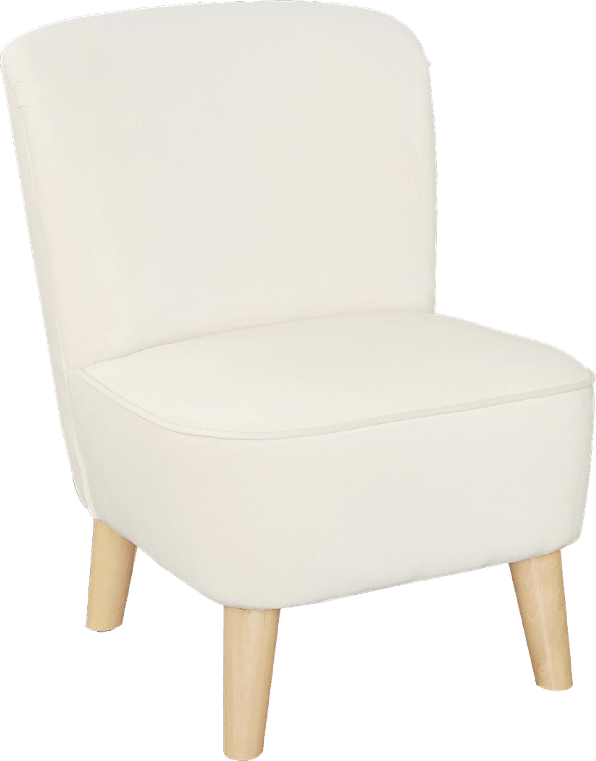 Kids Vonny Almond Accent Chair - Image 1