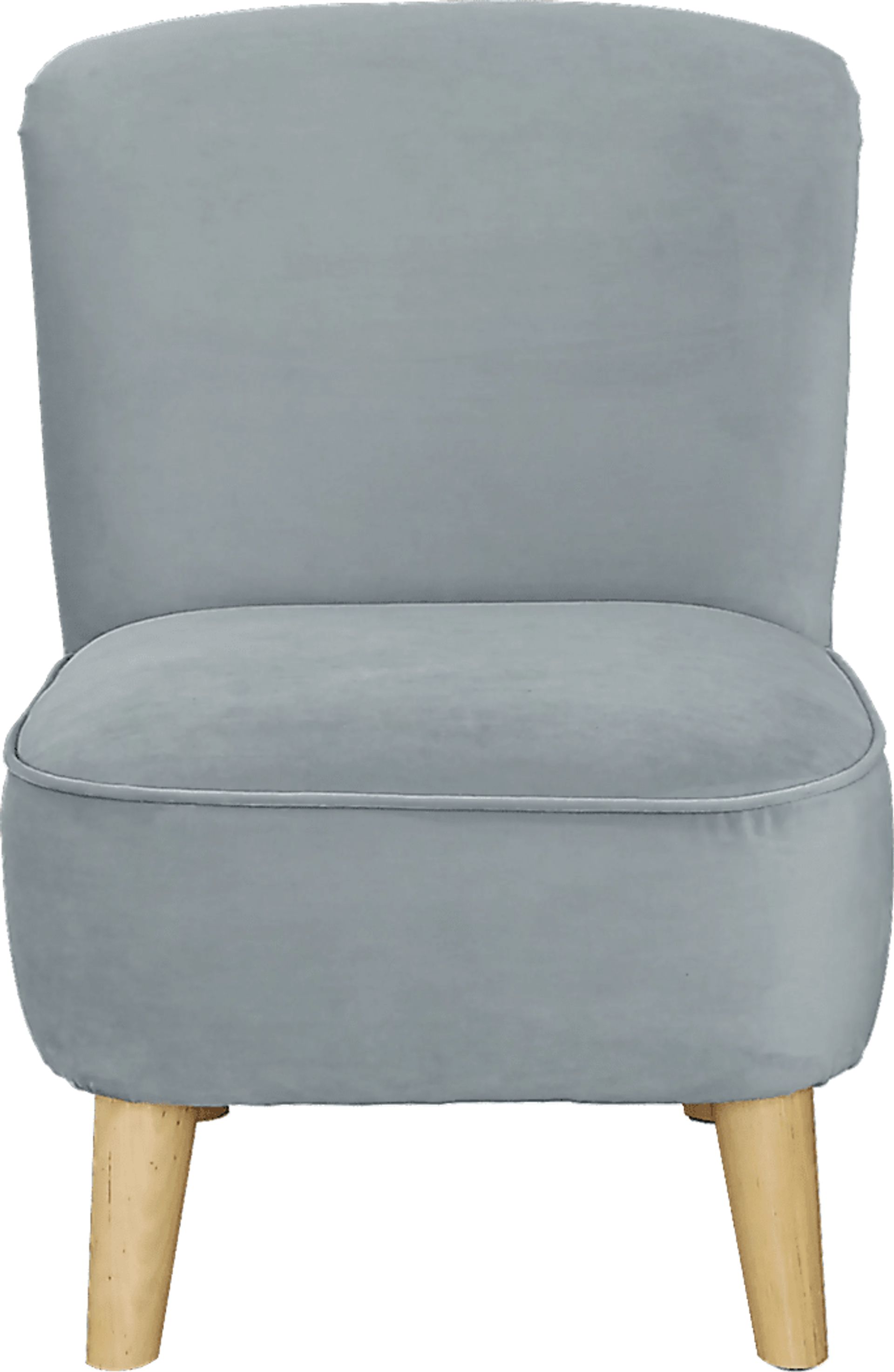 Kids Vonny Gray Accent Chair - Image 2