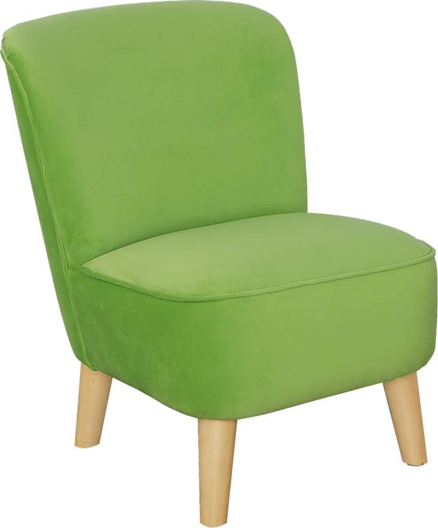 Kids Vonny Green Accent Chair - Thumbnail - Image 1