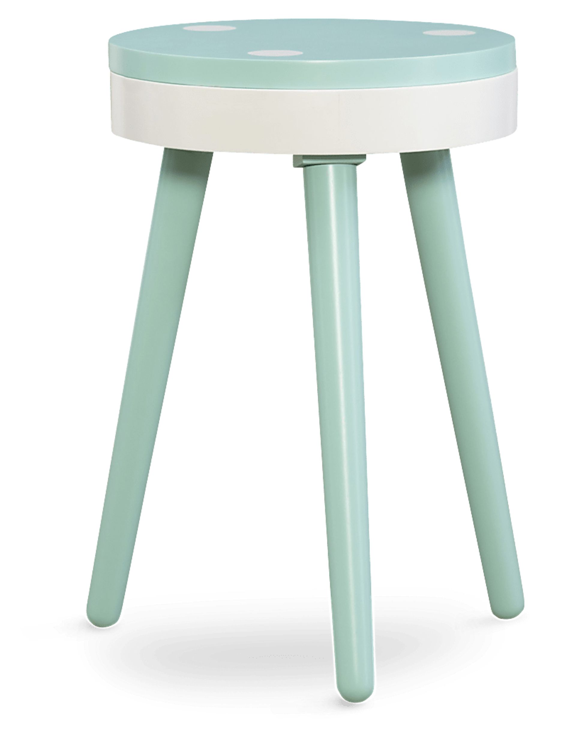 Kids Wafer Blue Accent Table - Image 1