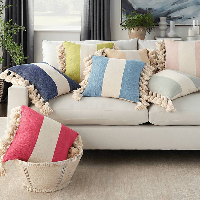 Kids Waverlyglen Blue Throw Pillow - Thumbnail - Image 5
