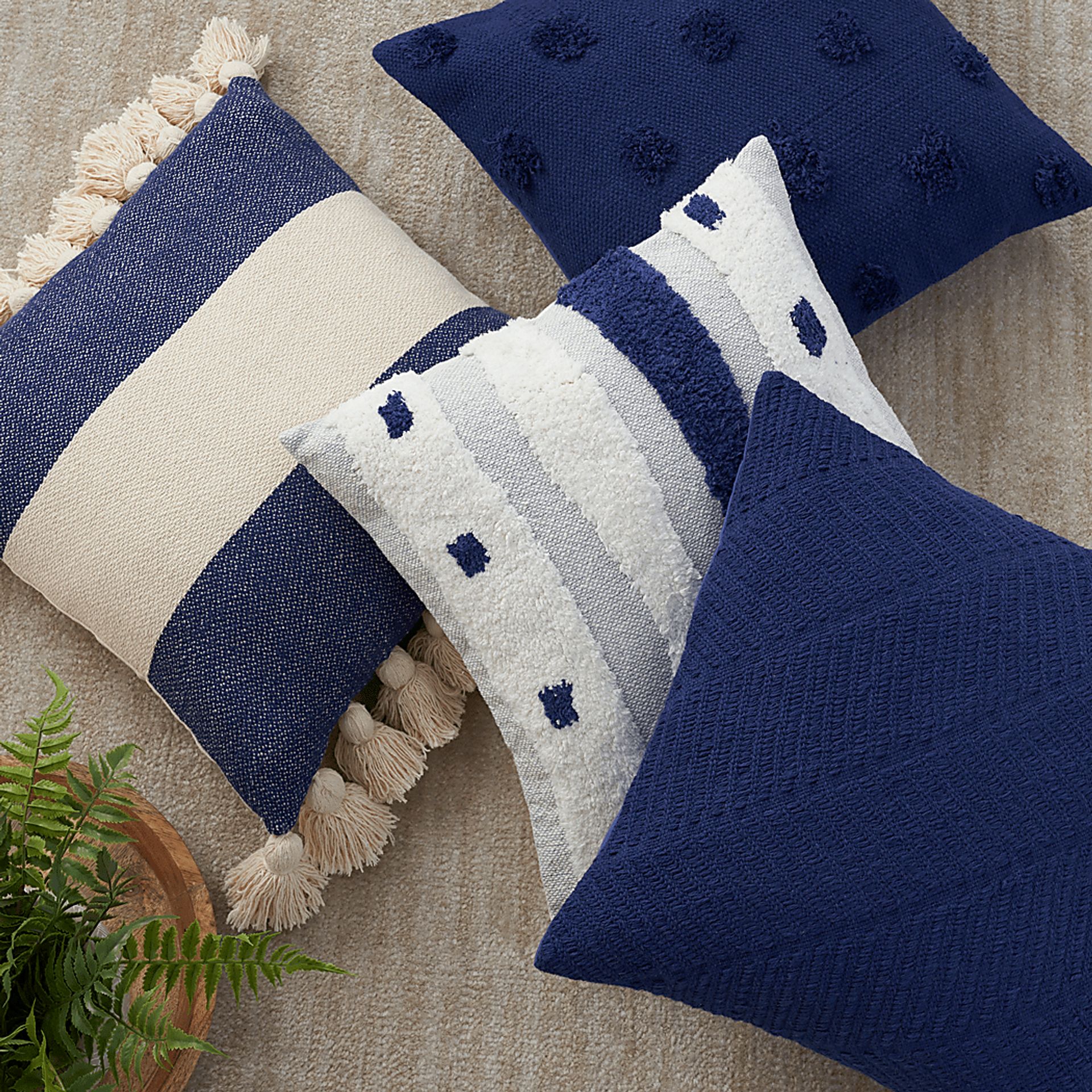 Kids Waverlyglen Blue Throw Pillows - Image 6