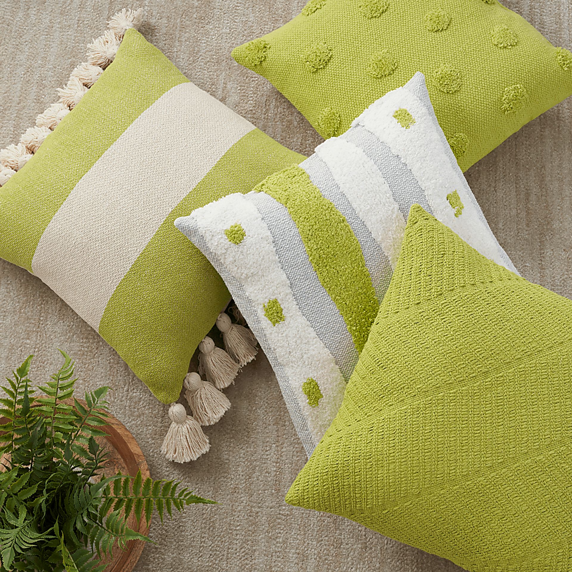 Kids Waverlyglen Green Throw Pillow - Image 6