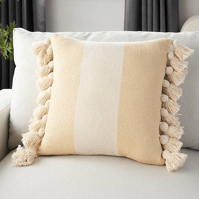 Kids Waverlyglen Yellow Throw Pillow - Thumbnail - Image 4