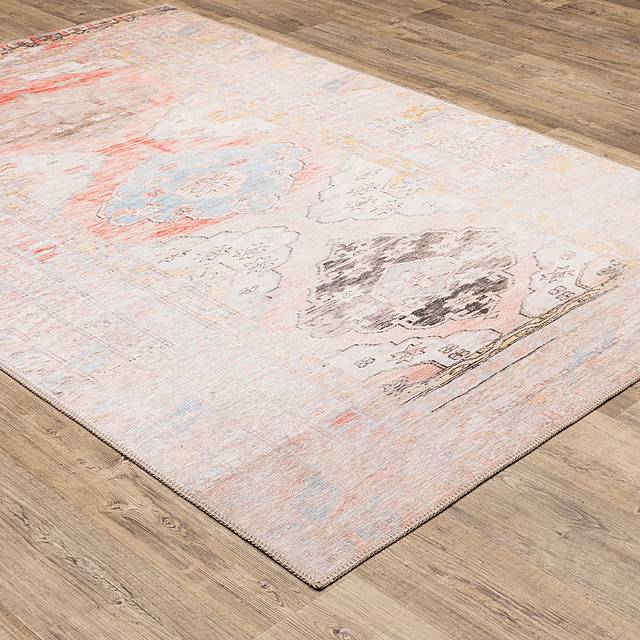 Kids Western Pop Pink 4'3 x 6'3 Rug - Thumbnail - Image 2