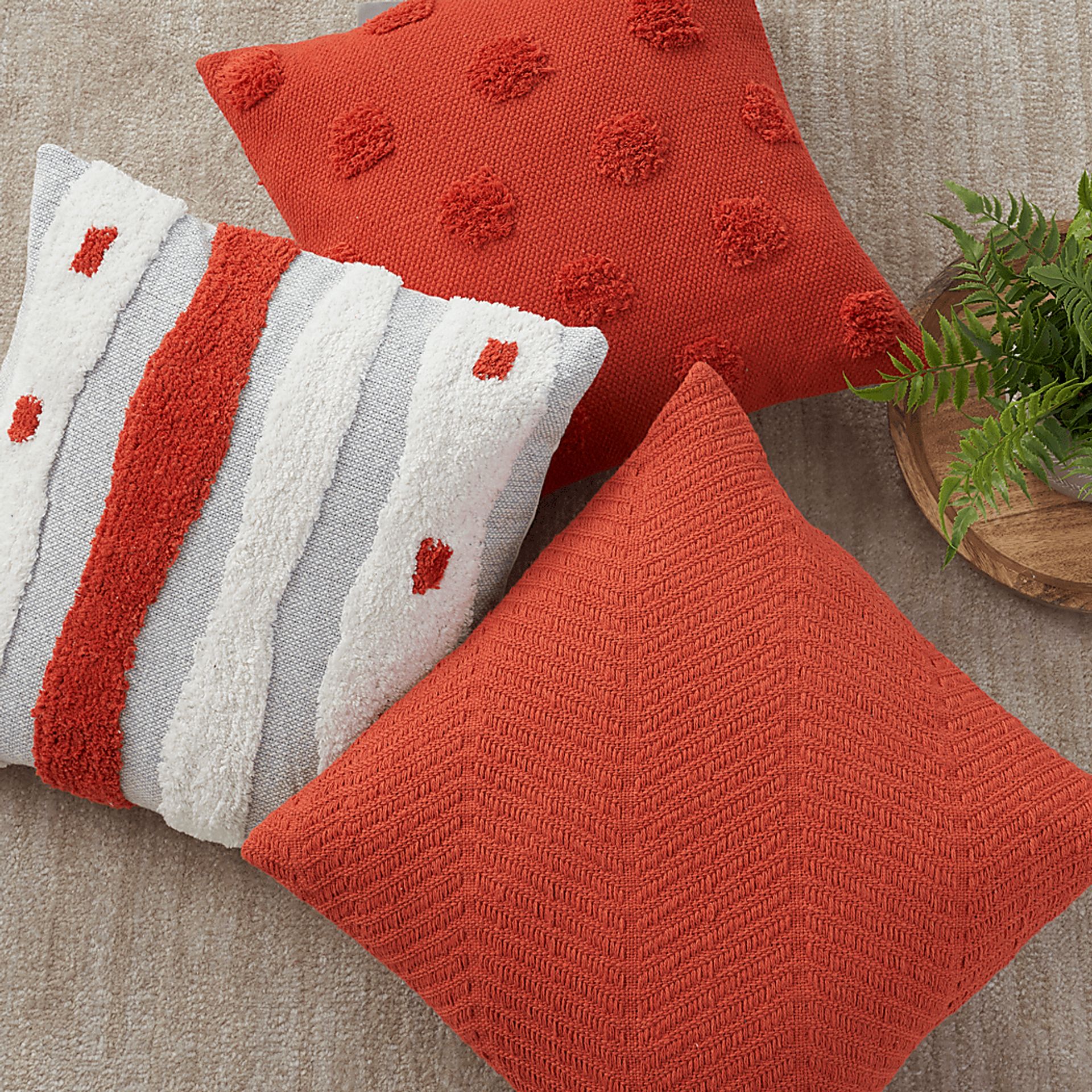 Kids Westhope Orange Throw Pillow - Image 6