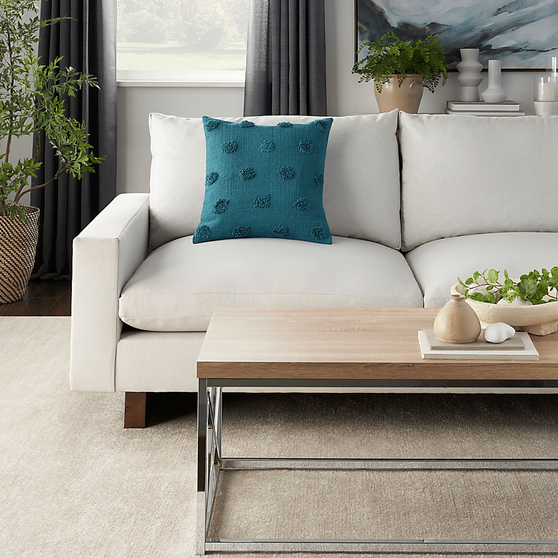 Kids Westhope Teal Throw Pillow - Image 3