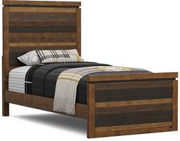 3 pc twin panel bed