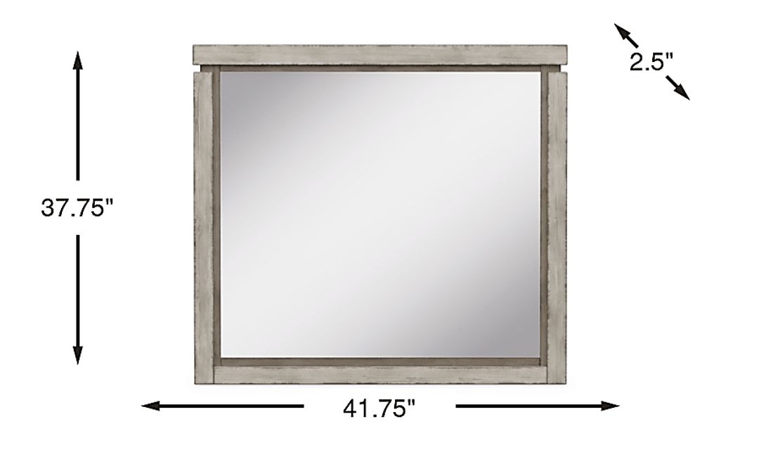 Kids Westover Hills Jr Gray Mirror