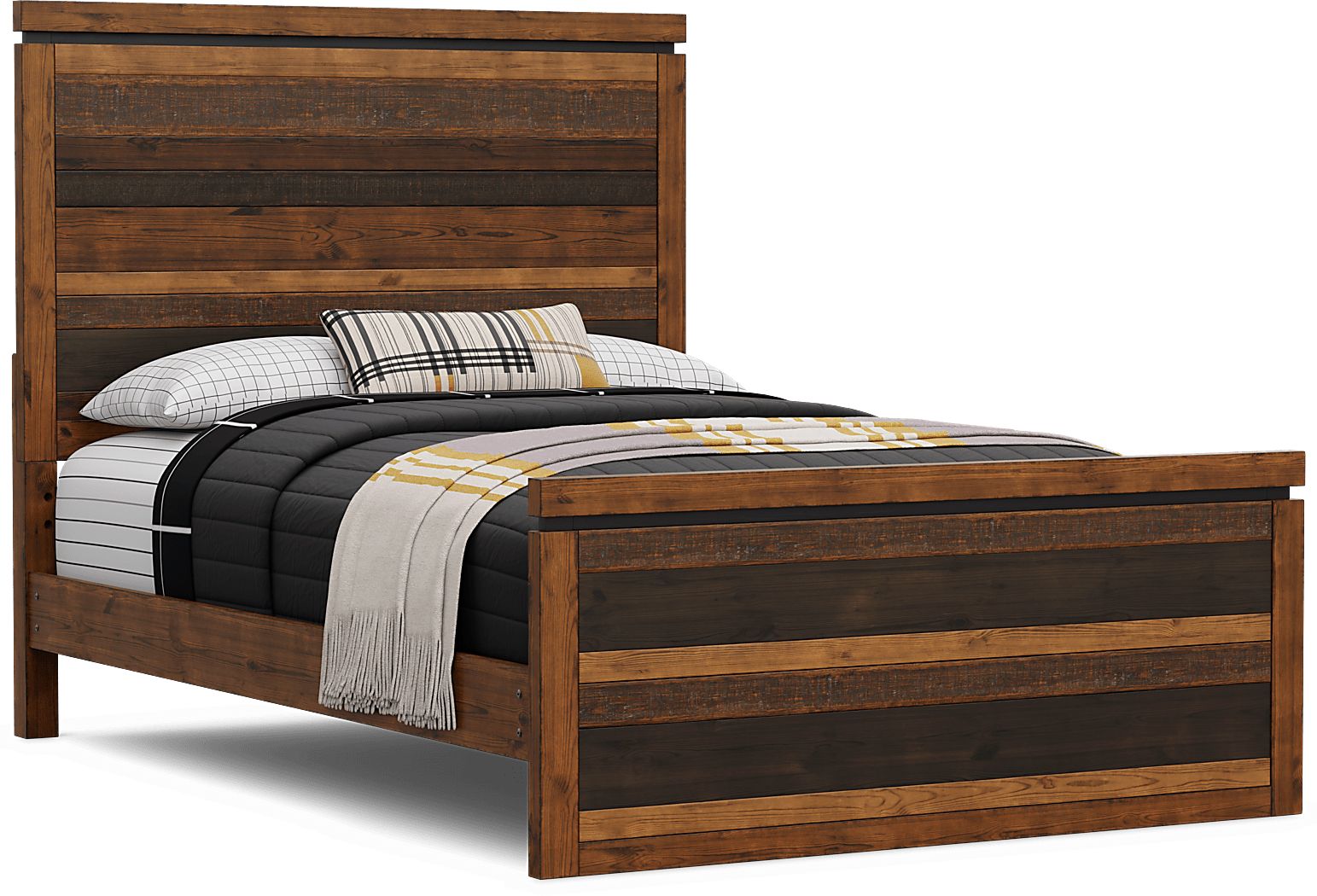 Kids Westover Hills Jr Brown Full Panel Bed