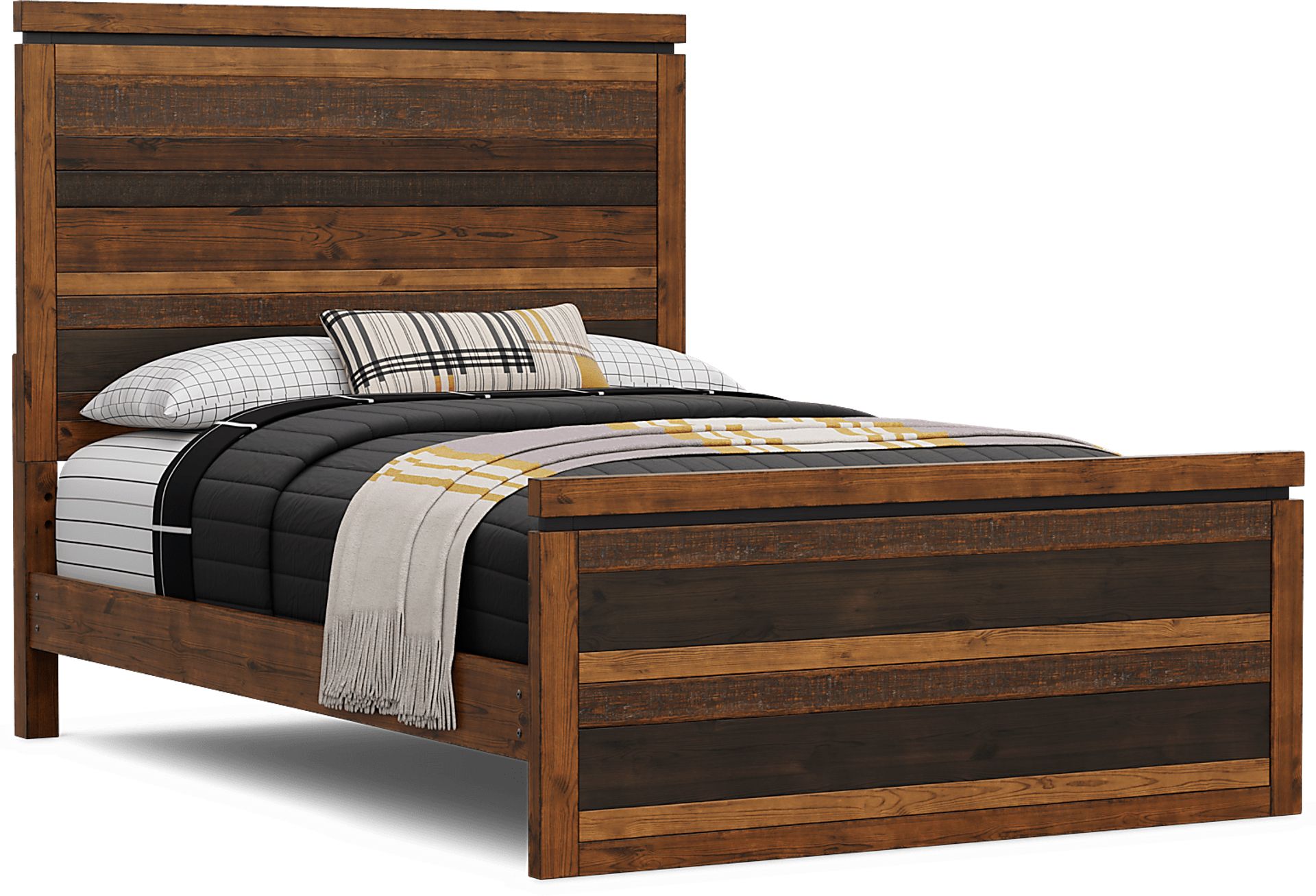 Kids Westover Hills Jr. Brown Full Panel Bed - Image 1