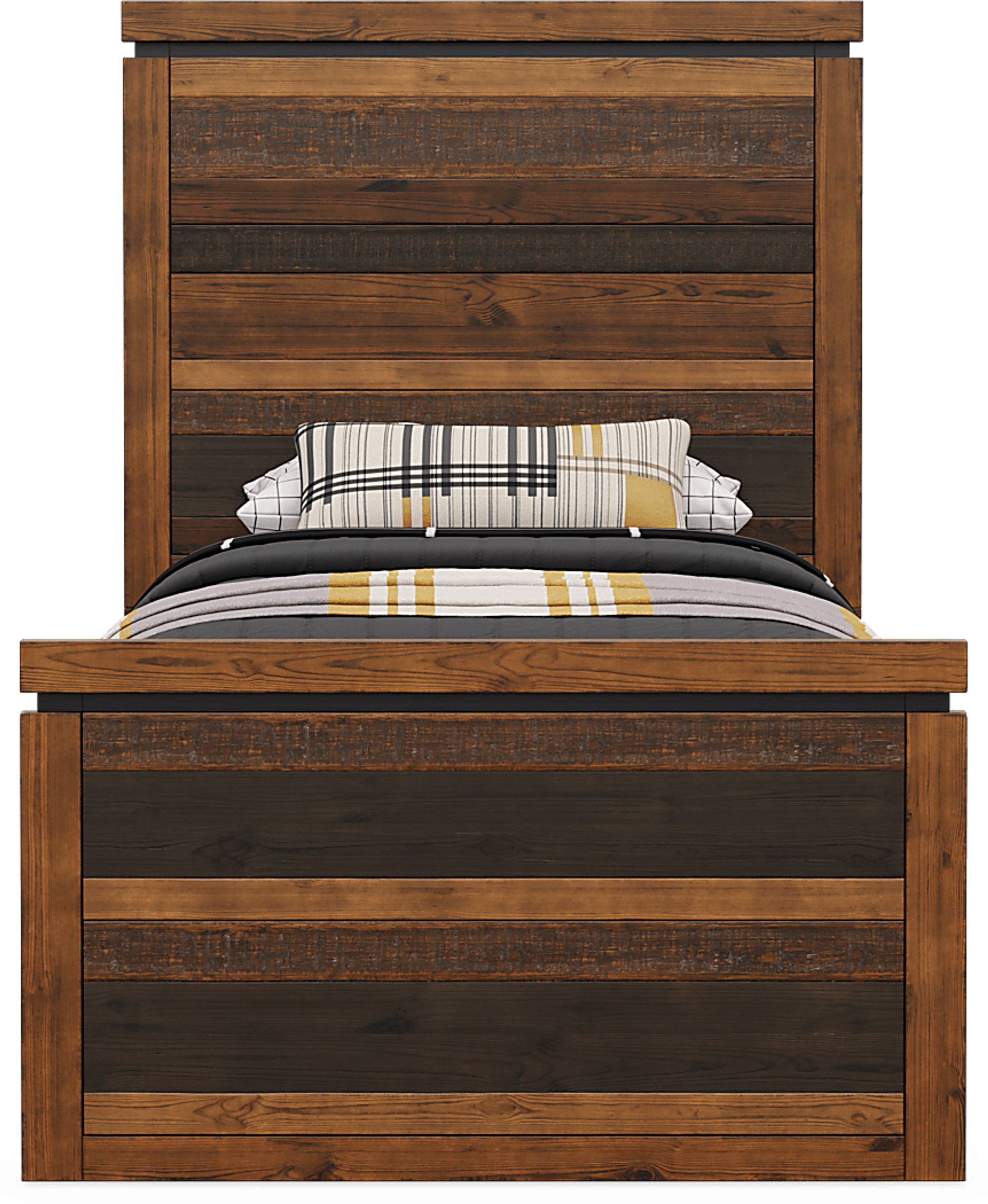 Kids Westover Hills Jr. Brown Twin Panel Bed - Image 3