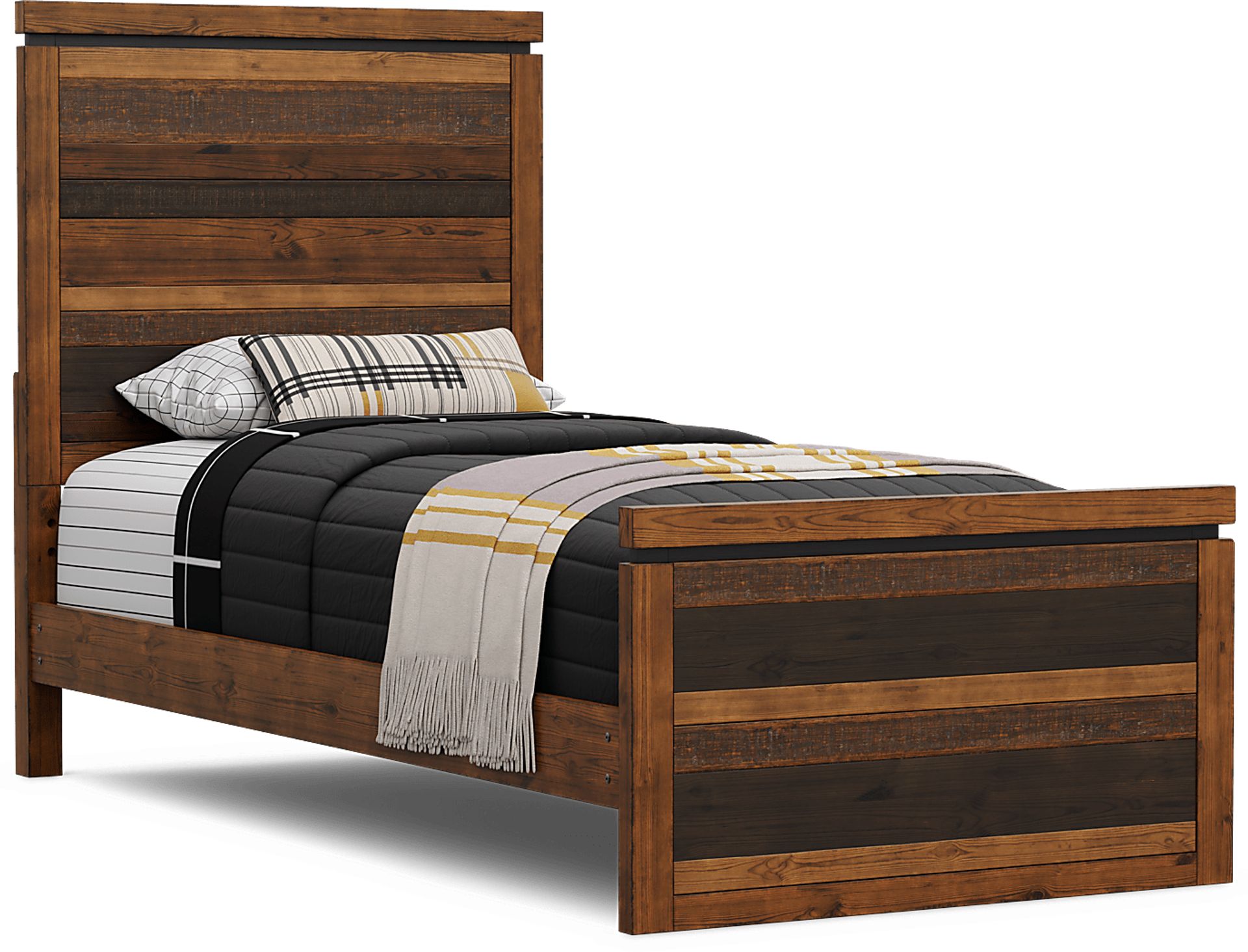 Kids Westover Hills Jr. Brown Twin XL Panel Bed - Image 1