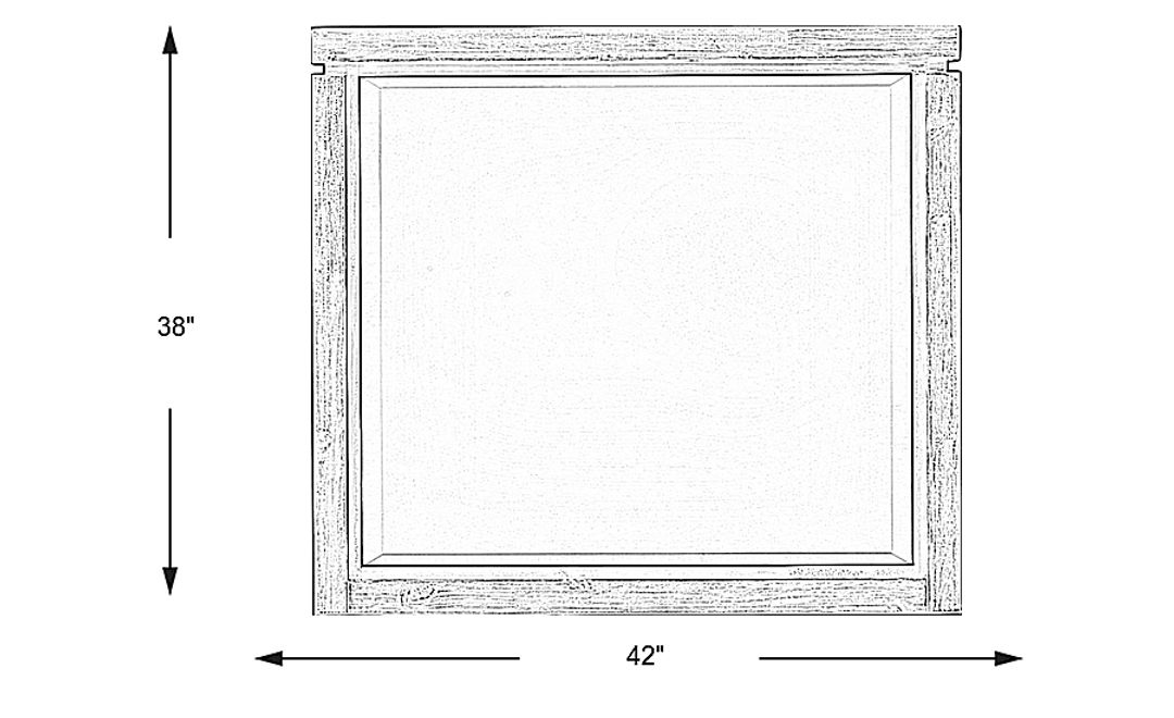 Kids Westover Hills Jr Brown Mirror