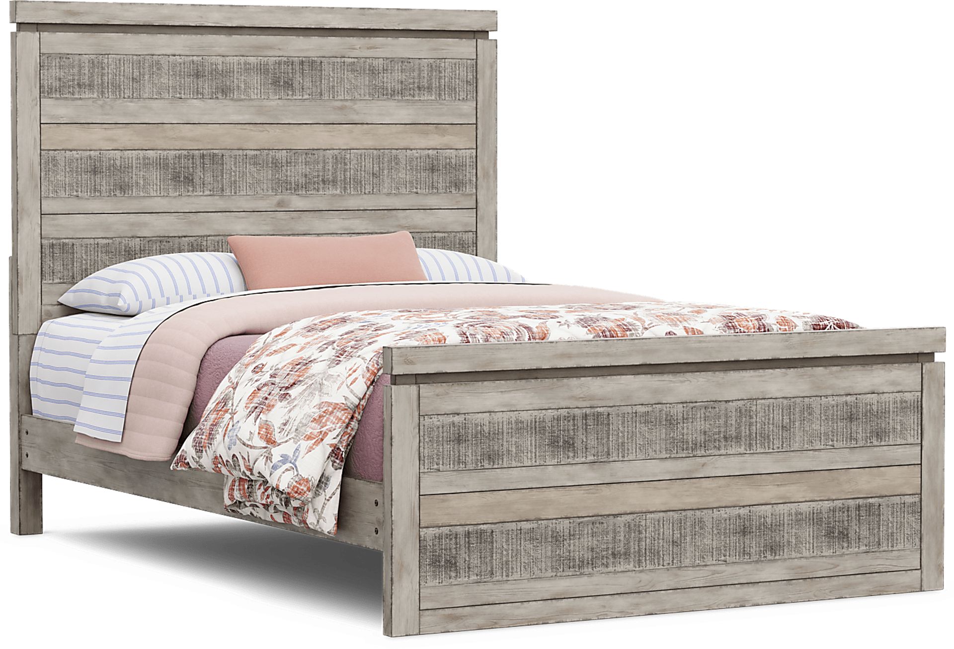 Kids Westover Hills Jr. Gray Full Panel Bed - Image 1