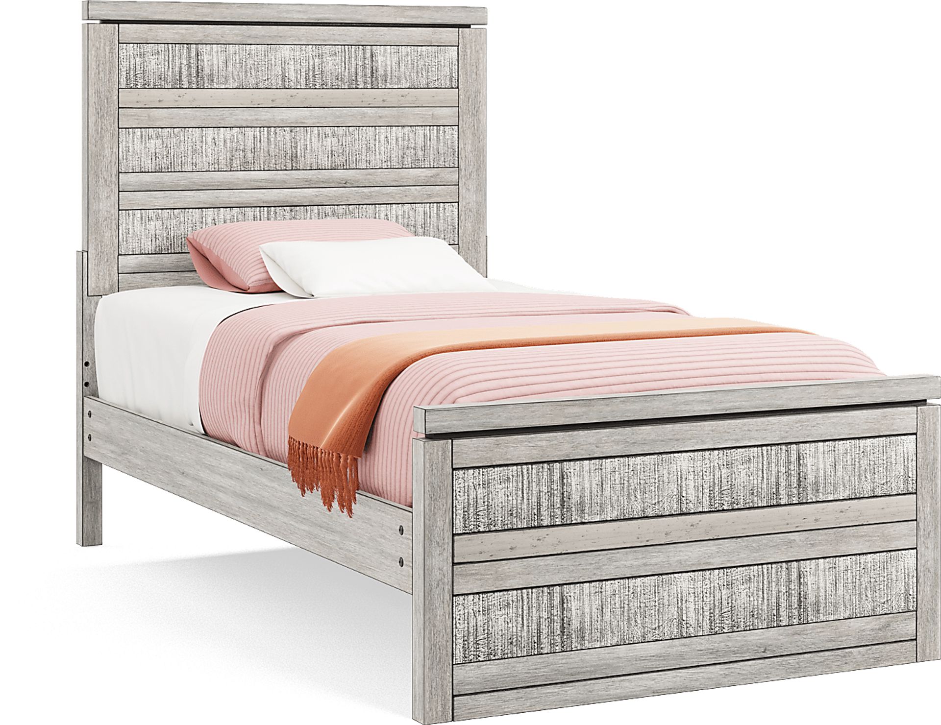 Kids Westover Hills Jr. Gray Twin Panel Bedroom - Image 3