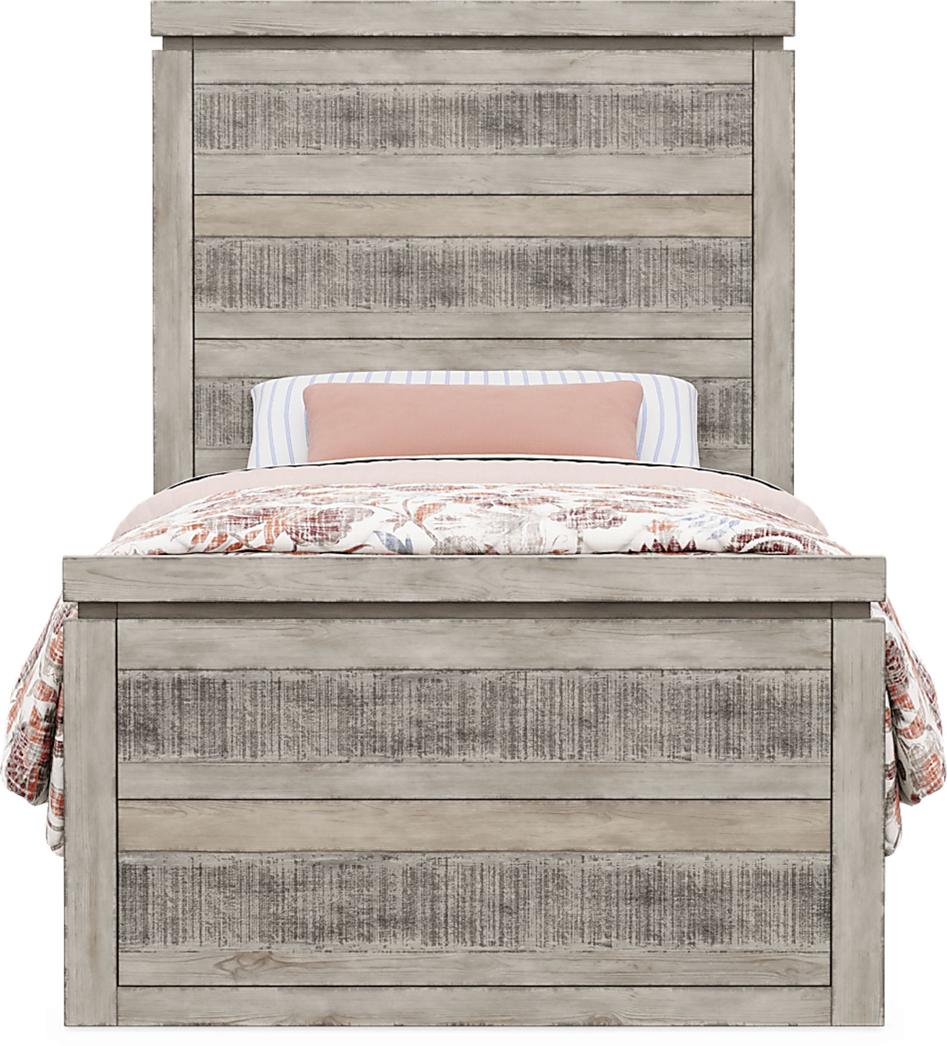 Kids Westover Hills Jr. Gray Twin Panel Bed - Image 3