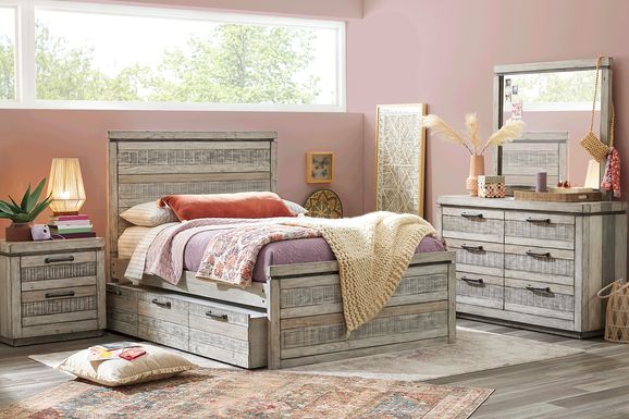 Kids Westover Hills Jr. Gray 5 Pc Full Panel Bedroom