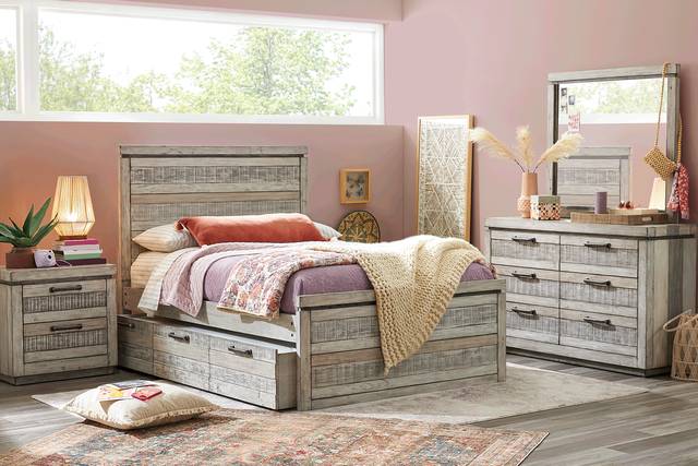 Kids Westover Hills Jr. Reclaimed Gray 5 Pc Full Panel Bedroom - Thumbnail - Image 1