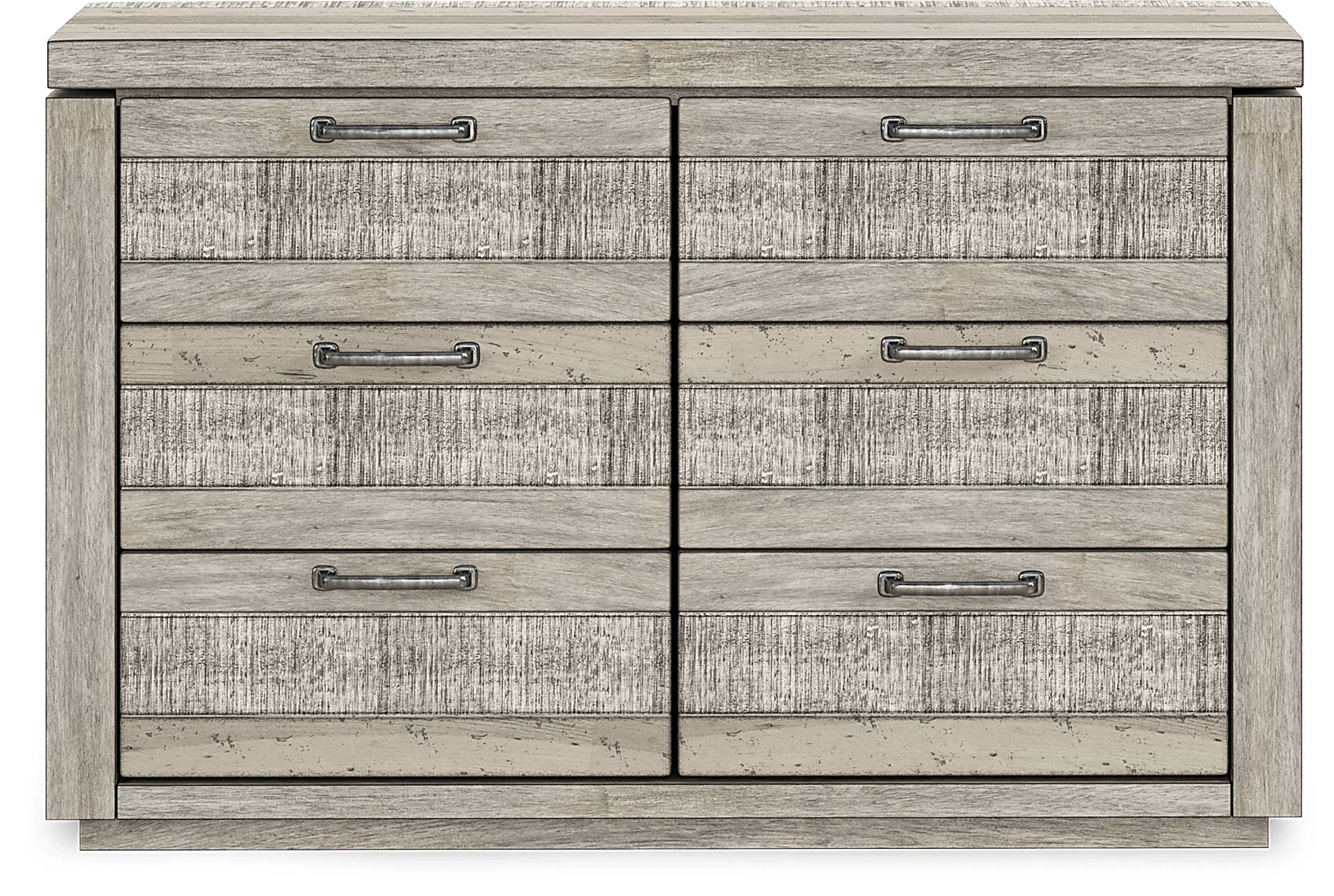 gray dresser