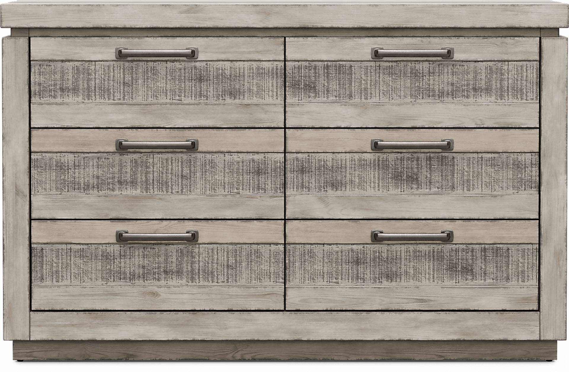 gray dresser