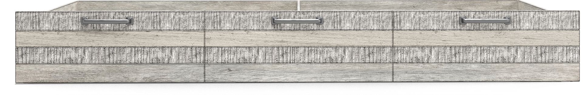 Kids Westover Hills Jr. Gray Twin Storage Trundle - Image 2