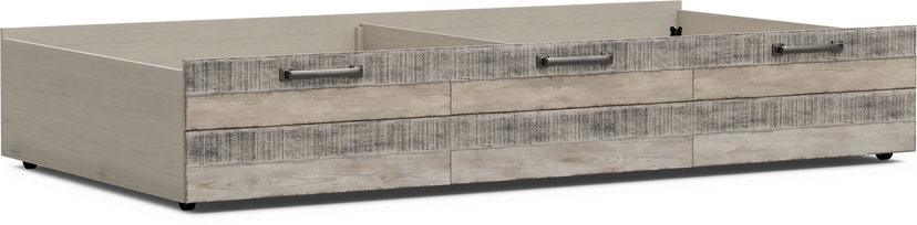 Kids Westover Hills Jr. Gray Twin Storage Trundle