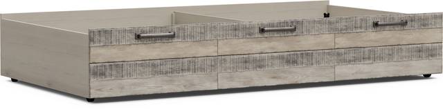 Kids Westover Hills Jr. Gray Twin Storage Trundle - Thumbnail - Image 1