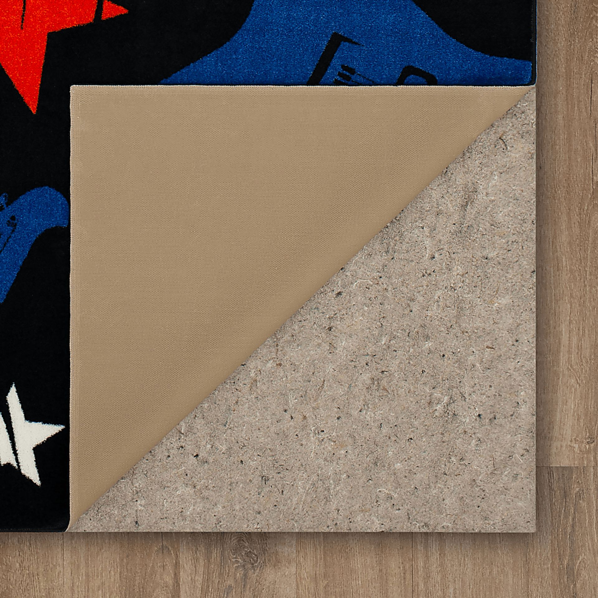 Kids Whammy Bar Black 3' x 5' Rug - Image 4