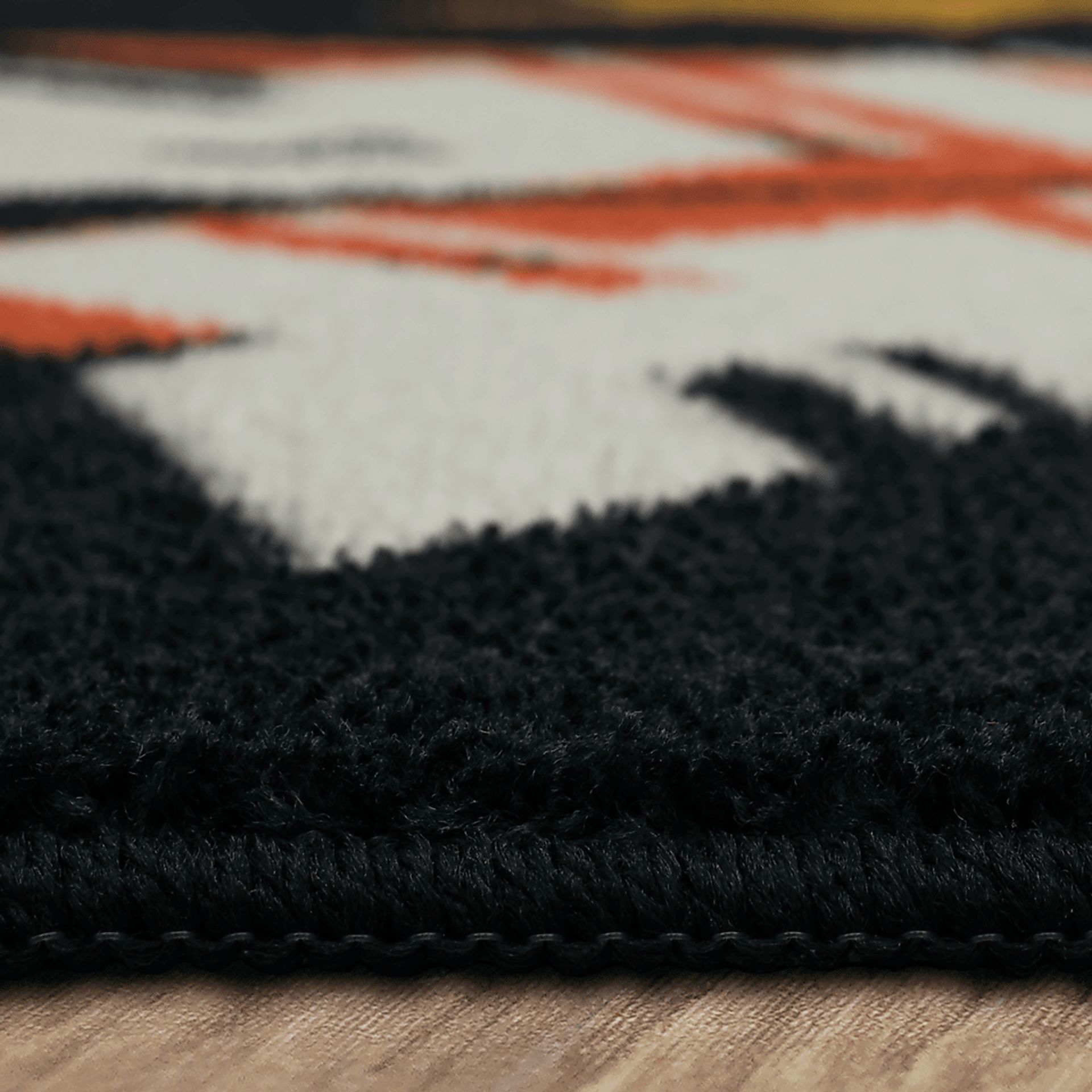 Kids Whammy Bar Black 3' x 5' Rug - Image 5