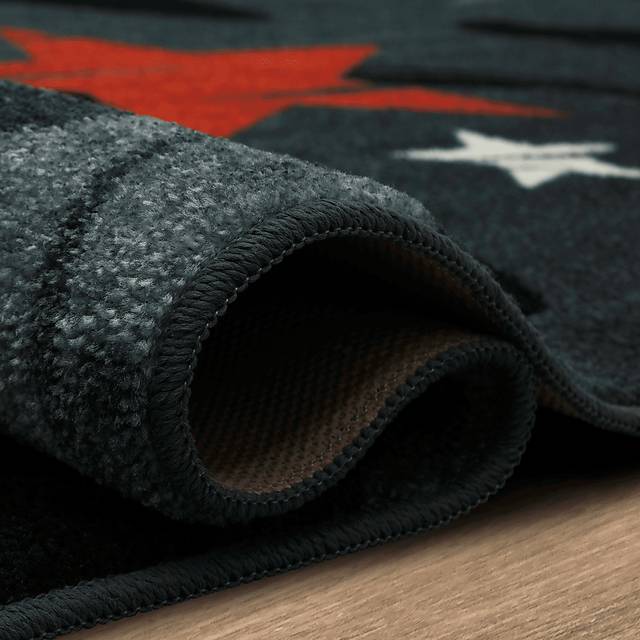 Kids Whammy Bar Red 5' x 8' Rug - Thumbnail - Image 2