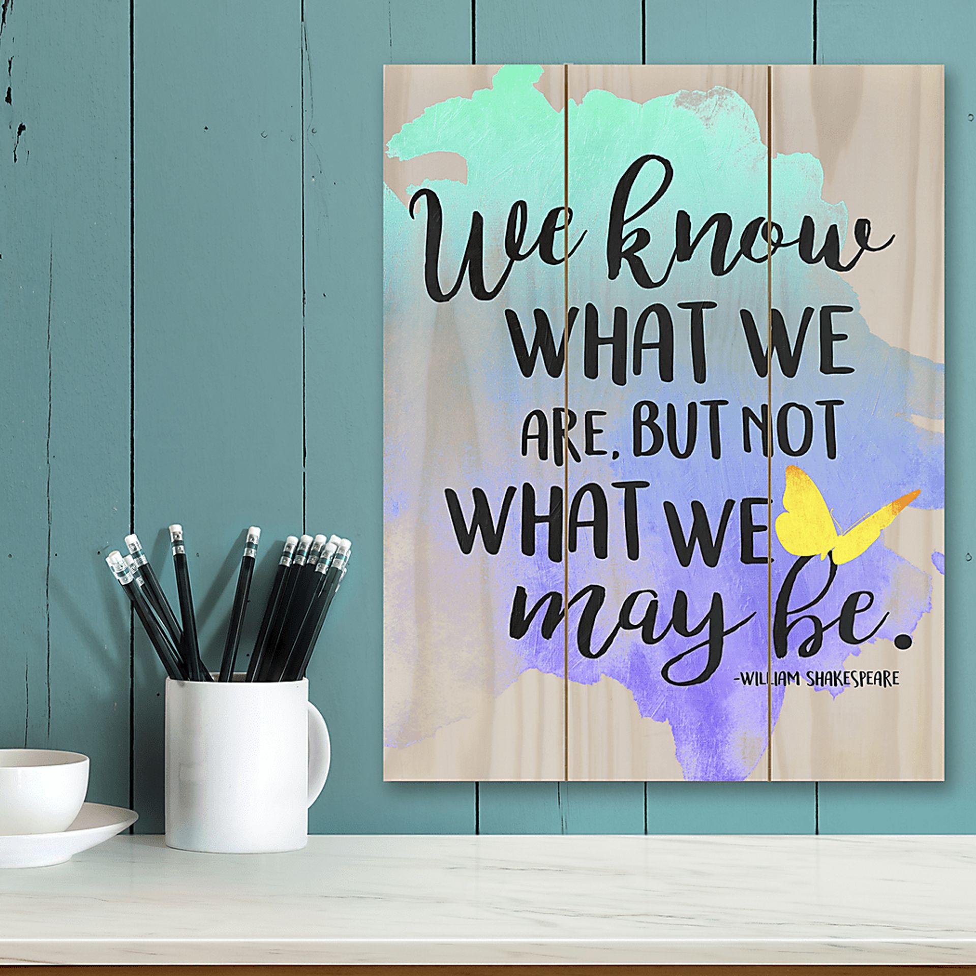 Kids What We Are Blue Wall Art - Image 2
