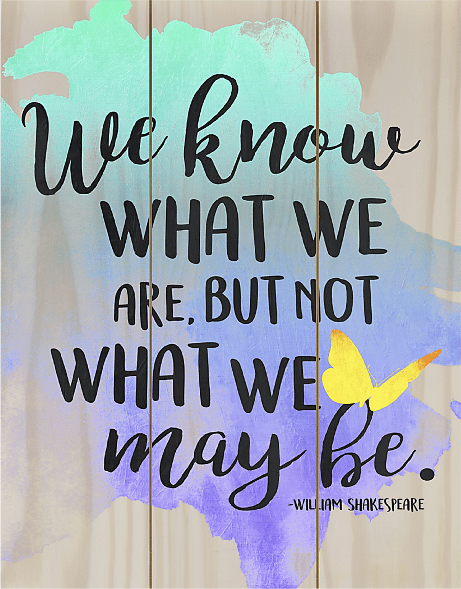 Kids What We Are Blue Wall Art - Image 1
