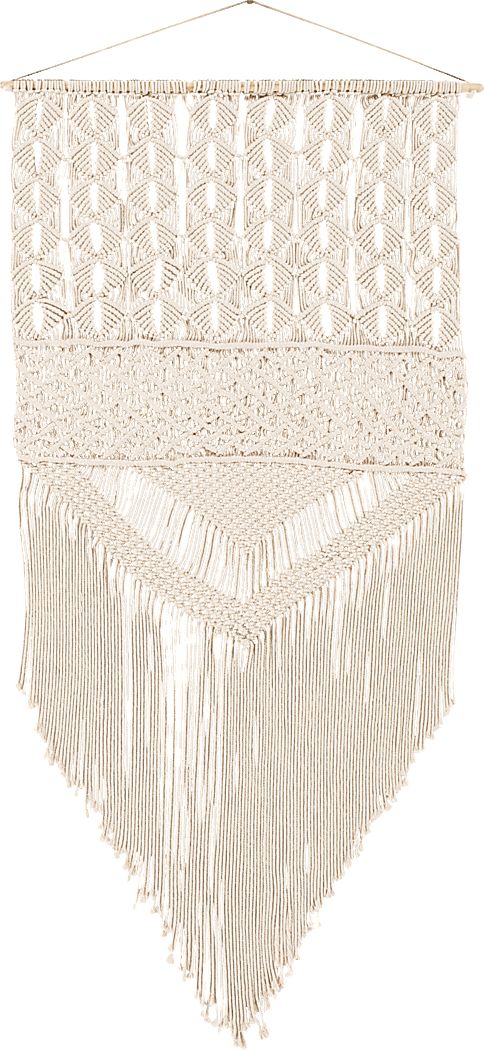 Kids Wheat Weave Cream Wall Decor