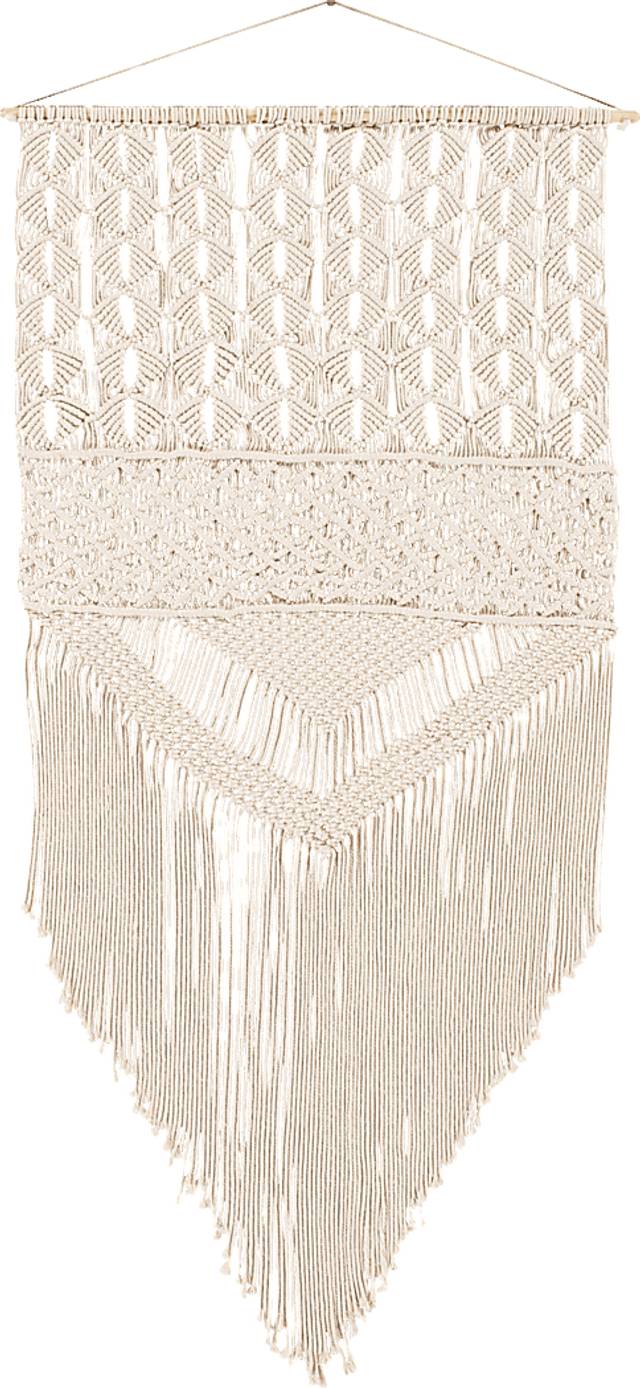 Kids Wheat Weave Cream Wall Decor - Thumbnail - Image 1
