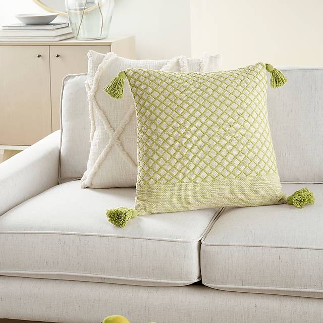 Kids Whitekirk Green Throw Pillow - Thumbnail - Image 4