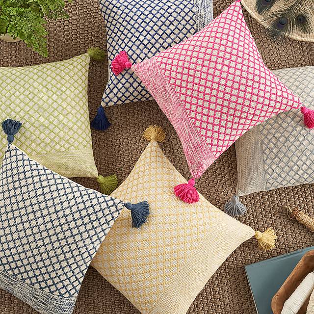 Kids Whitekirk Navy Throw Pillow - Thumbnail - Image 5