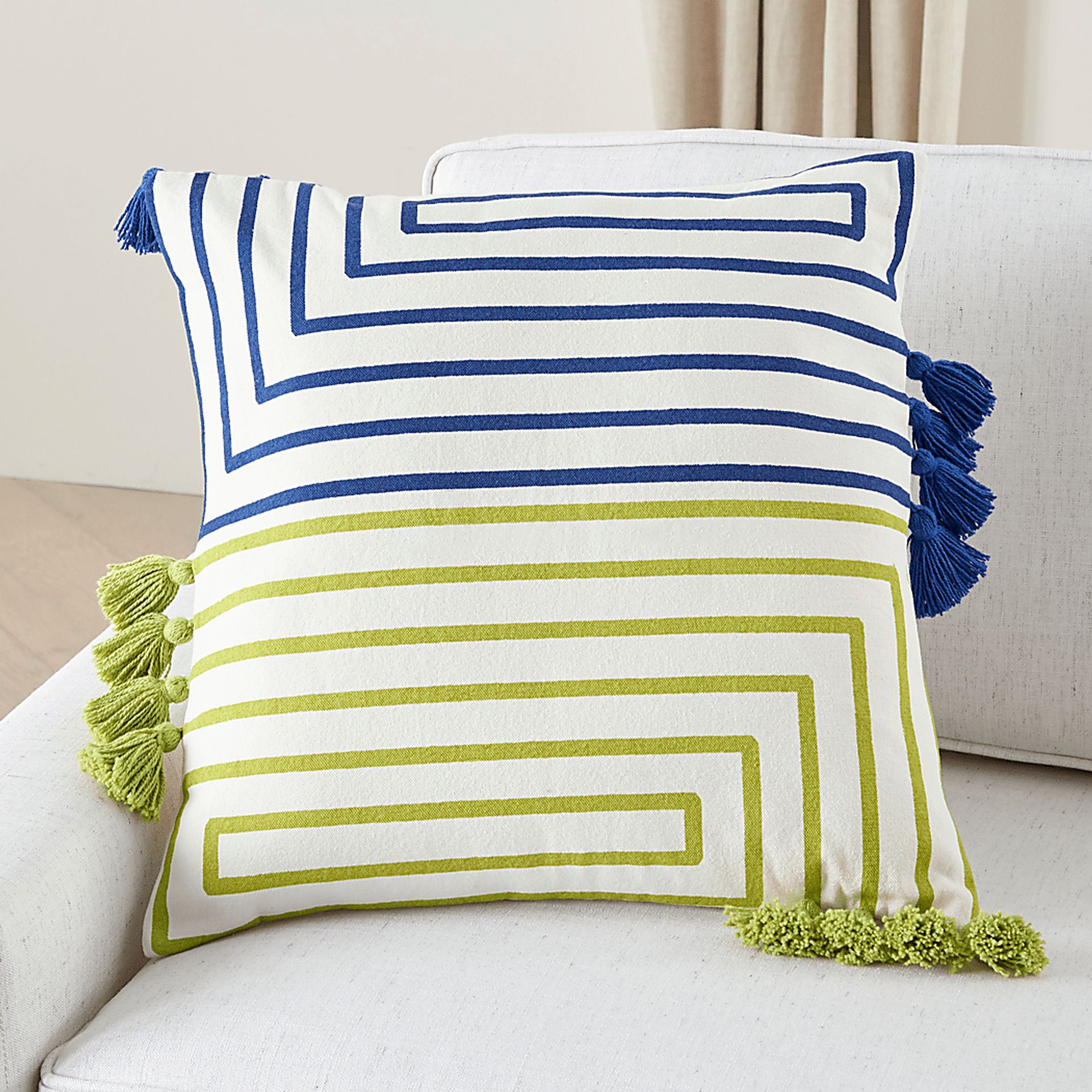 Kids Wiestling Green Throw Pillow - Image 4