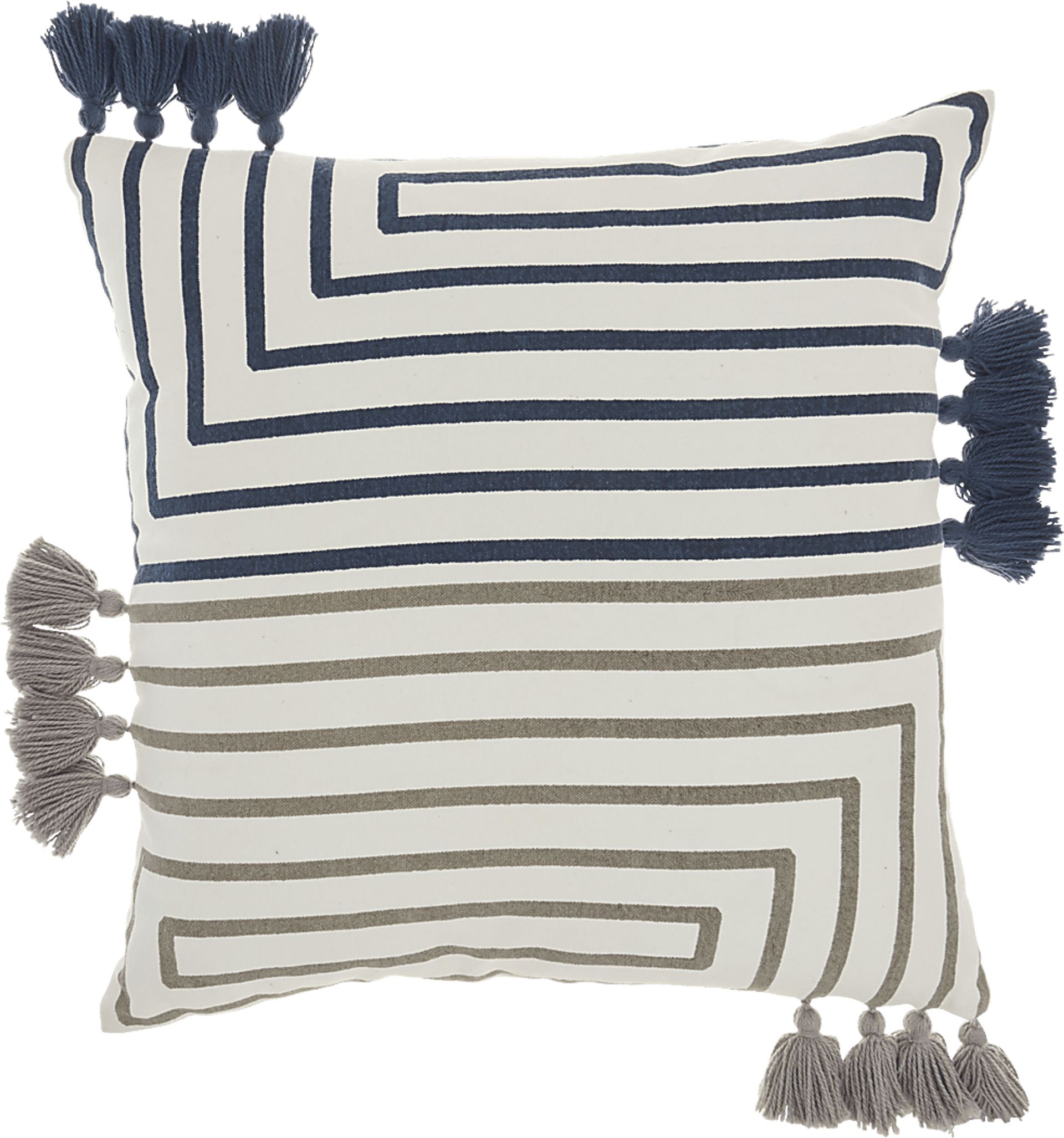 Kids Wiestling Light Gray Throw Pillow - Image 1